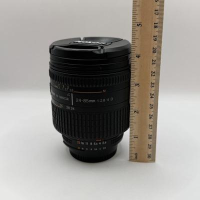 LOT 44: Nikon AF Nikkor 24-85mm 1:2.8-4 D IF Aspherical Macro (1:2) Lens w/ 72mm UV Filter