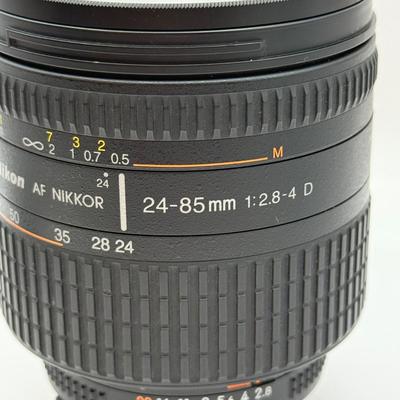 LOT 44: Nikon AF Nikkor 24-85mm 1:2.8-4 D IF Aspherical Macro (1:2) Lens w/ 72mm UV Filter