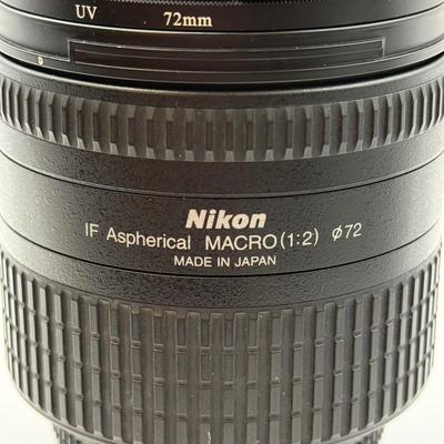 LOT 44: Nikon AF Nikkor 24-85mm 1:2.8-4 D IF Aspherical Macro (1:2) Lens w/ 72mm UV Filter