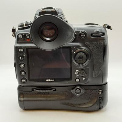 LOT 46: Nikon D700 DSLR Camera Body w/ Power2000 VP-MBD10 Vertical Battery Grip