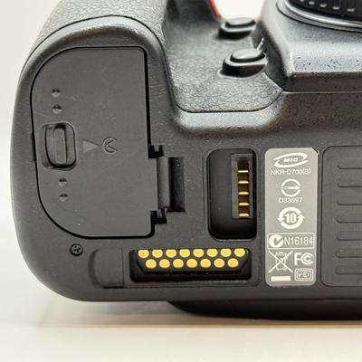 LOT 46: Nikon D700 DSLR Camera Body w/ Power2000 VP-MBD10 Vertical Battery Grip