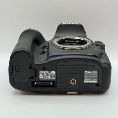 LOT 47: Nikon D800 DSLR Camera w/ Vello BG-N7 Vertical Battery Grip, Original Box, Manuals