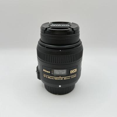 LOT 48: Nikon AF-S Micro Nikkor 40mm 1:2.8G f/2.8 Lens