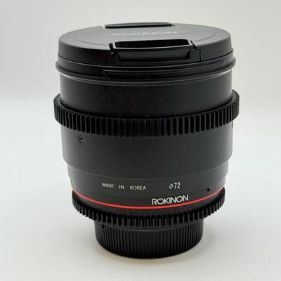 LOT 49: Rokinon T1.5 85mm AS IF Lens (for Nikon Cameras)