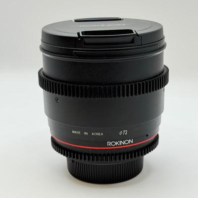 LOT 49: Rokinon T1.5 85mm AS IF Lens (for Nikon Cameras)