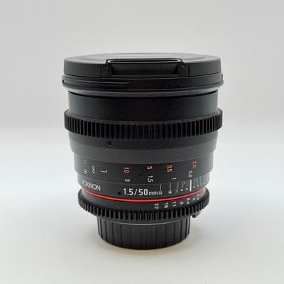 LOT 50: Rokinon T1.5 50mm AS Lens (for Nikon Cameras)
