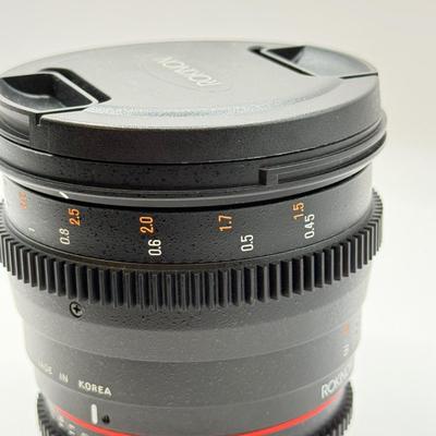 LOT 50: Rokinon T1.5 50mm AS Lens (for Nikon Cameras)
