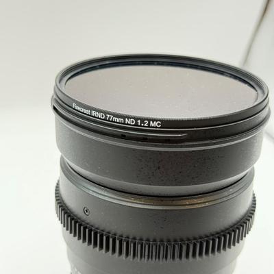 LOT 51: Rokinon T1.5 24mm ED AS IF Wide Angle Lens (for Nikon Cameras) w/ Firecrest IRND 77mm ND 1.2 NC Filter