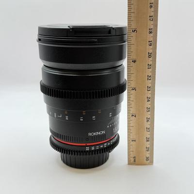 LOT 52: Rokinon T1.5 35mm AS Lens (for Nikon Cameras)