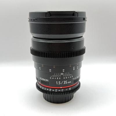 LOT 52: Rokinon T1.5 35mm AS Lens (for Nikon Cameras)