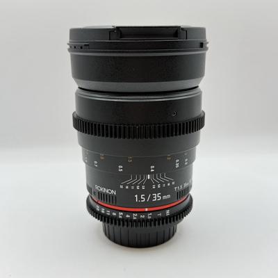 LOT 52: Rokinon T1.5 35mm AS Lens (for Nikon Cameras)