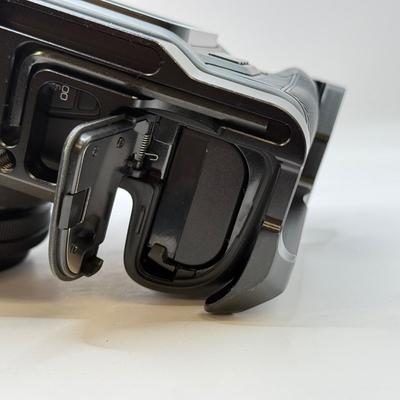 LOT 53: BlackMagic Design Pocket Cinema Camera 209-J00204 4k Video Camera, SmallRig Camera Cage & Metabones N/F-MFT Mount Speed...