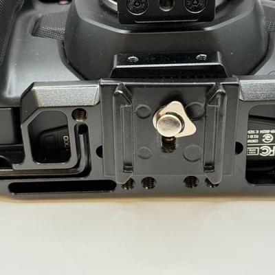 LOT 54: BlackMagic Design Pocket Cinema Camera 209-J00204 4k Video Camera, SmallRig Camera Cage & Metabones N/F-MFT Mount Speed...