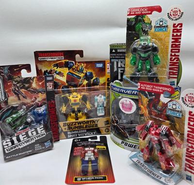 LOT 61: Variety of Transformers Toys NIB