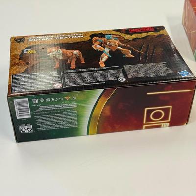 LOT 62: 3/4 Hasbro Transformers Generations Kingdom War on Cybertron Golden Ring Toy Boxes