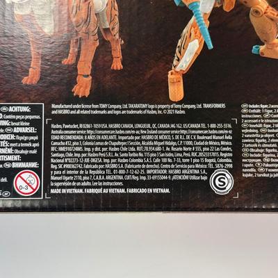 LOT 62: 3/4 Hasbro Transformers Generations Kingdom War on Cybertron Golden Ring Toy Boxes