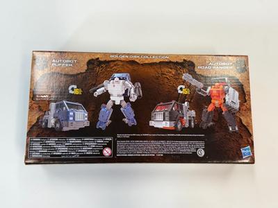 LOT 62: 3/4 Hasbro Transformers Generations Kingdom War on Cybertron Golden Ring Toy Boxes