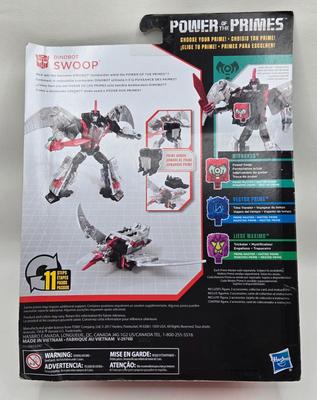 LOT 66: Transformers Power of the Primes Swoop, Jazz and Moonracer NIB