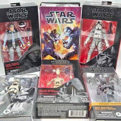 LOT 69: Variety of Star Wars Action Figures NIB