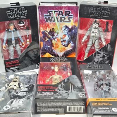 LOT 69: Variety of Star Wars Action Figures NIB
