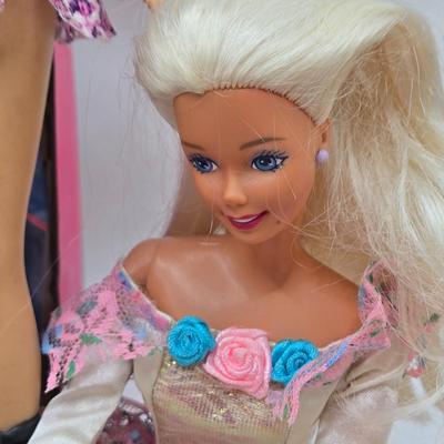 LOT 70: "Girls Just Wanna have Fun" Assortment of Barbies and Their Shoes...