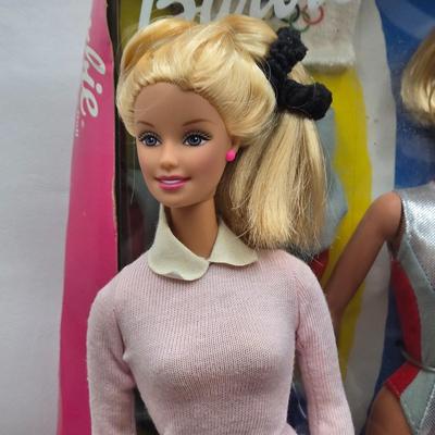 LOT 70: "Girls Just Wanna have Fun" Assortment of Barbies and Their Shoes...