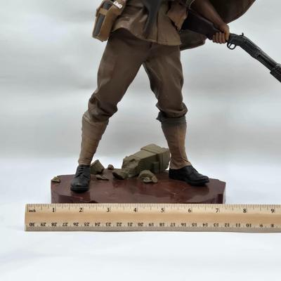 LOT 71: Battlefield 1 Collector's Edition Statue, Deus EX Mankind Statue, and Splinter Cell Blacklist Statue