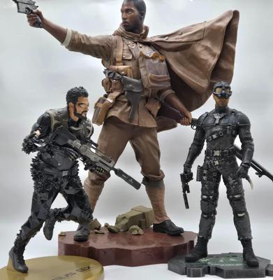 LOT 71: Battlefield 1 Collector's Edition Statue, Deus EX Mankind Statue, and Splinter Cell Blacklist Statue