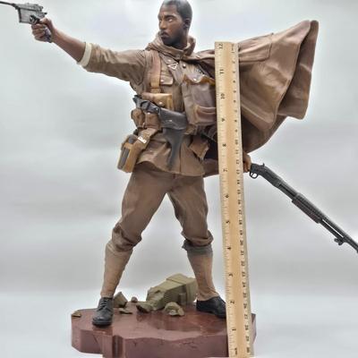 LOT 71: Battlefield 1 Collector's Edition Statue, Deus EX Mankind Statue, and Splinter Cell Blacklist Statue