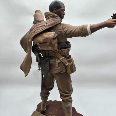 LOT 71: Battlefield 1 Collector's Edition Statue, Deus EX Mankind Statue, and Splinter Cell Blacklist Statue