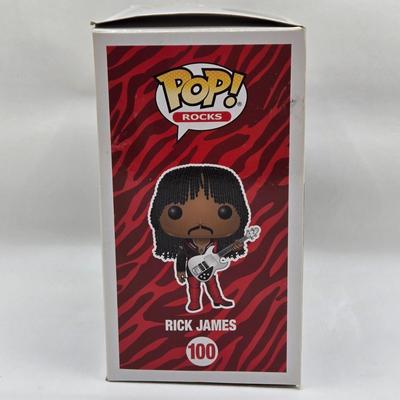 LOT 72: Multiple Funko Pops Featuring Music Stars NIB