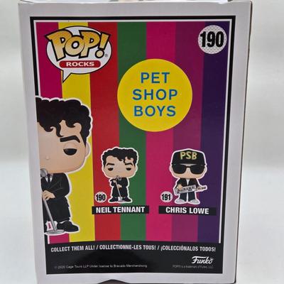 LOT 72: Multiple Funko Pops Featuring Music Stars NIB