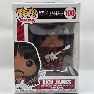 LOT 72: Multiple Funko Pops Featuring Music Stars NIB