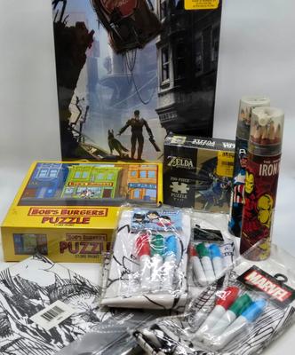 LOT 73: Fallout Puzzle, Bob's Burgers Puzzle, Zelda Puzzle, and More