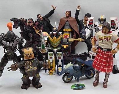 LOT 76: Rowdy Roddie Piper, Batman, and a Bunch of Their New Friends