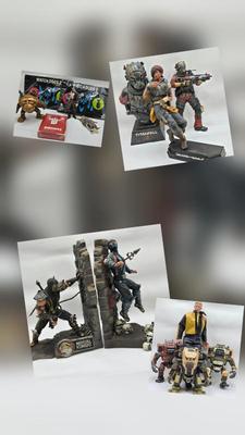 LOT 77: Mortal Combat Book Ends, Titanfall 2 Figures, and More