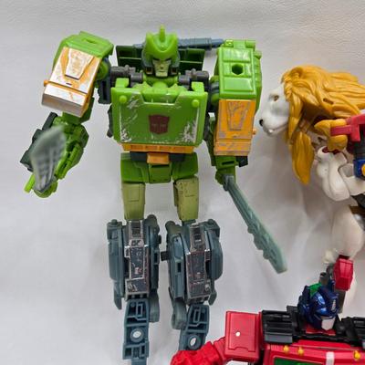 LOT 78: Various Transformers Toys