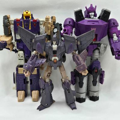 LOT 78: Various Transformers Toys