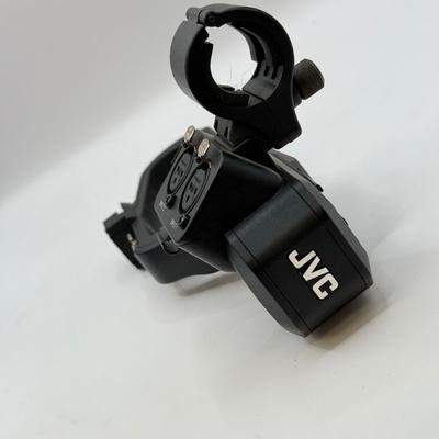 LOT 81: JVC 4k Memory Card Video Camera Recorder Model GY-HM170U w/ JVC KA-HU1 Top Handle Unit