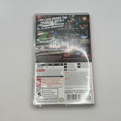 LOT 82: Legend of Zelda Nintendo Switch Case, Luigi's Mansion 3 w/ Case & More Nintendo Switch Games: Breath of the Wild, Super...
