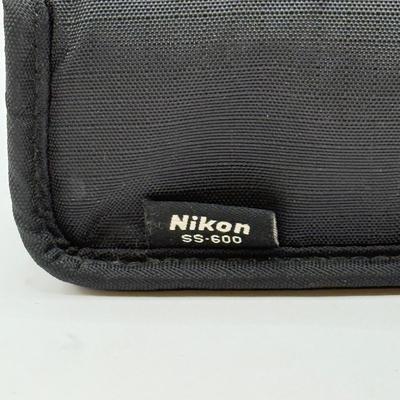 LOT 83: Nikon AF Nikkor 50mm 1:1.8 D f/1.8 Prime Lens w/ 52mm Calumet Traditional UV Filter & Nikon Speedlight SB-600 External Flash