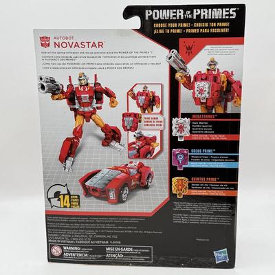 LOT 84: NRFB 2017 Hasbro Transformers Generations Power of the Primes Deluxe Class Action Figures: Sinnertwin, Dreadwind & Autobot...