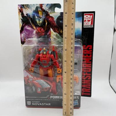 LOT 84: NRFB 2017 Hasbro Transformers Generations Power of the Primes Deluxe Class Action Figures: Sinnertwin, Dreadwind & Autobot...