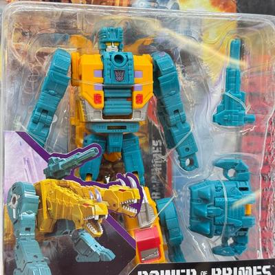 LOT 84: NRFB 2017 Hasbro Transformers Generations Power of the Primes Deluxe Class Action Figures: Sinnertwin, Dreadwind & Autobot...