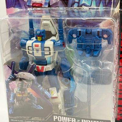 LOT 85: NRFB 2017 Hasbro Transformers Generations Power of the Primes Deluxe Class Terrorcon Action Figures: Rippersnapper, Blot &...