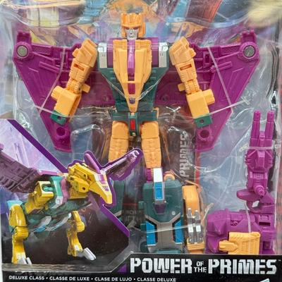LOT 85: NRFB 2017 Hasbro Transformers Generations Power of the Primes Deluxe Class Terrorcon Action Figures: Rippersnapper, Blot &...