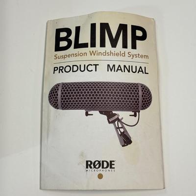 LOT 86: Røde Microphones Blimp Suspension Windshield System w/ Manual
