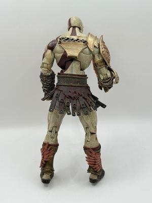 LOT 89: Sony Entertainment God of War Statue, Ascension Kratos Figure & NECA God of War 3 Kratos Action Figure