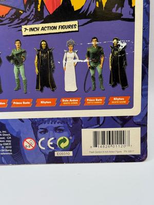LOT 93: Flash Gordon Classic Action Figure, Gritty Chia Pet, Pop! Jessica Rabbit Giant Enamel Pin, Robotech VF-11 & More