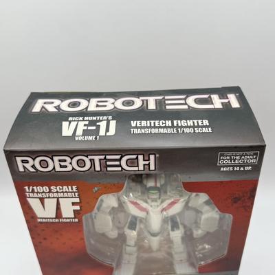LOT 93: Flash Gordon Classic Action Figure, Gritty Chia Pet, Pop! Jessica Rabbit Giant Enamel Pin, Robotech VF-11 & More